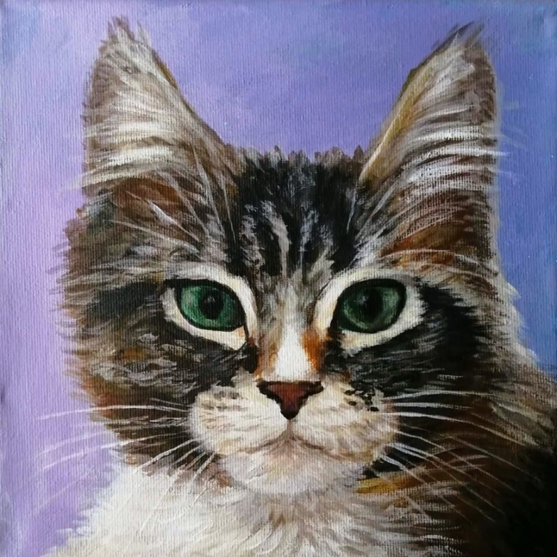 Gorąca Łąka, olejny