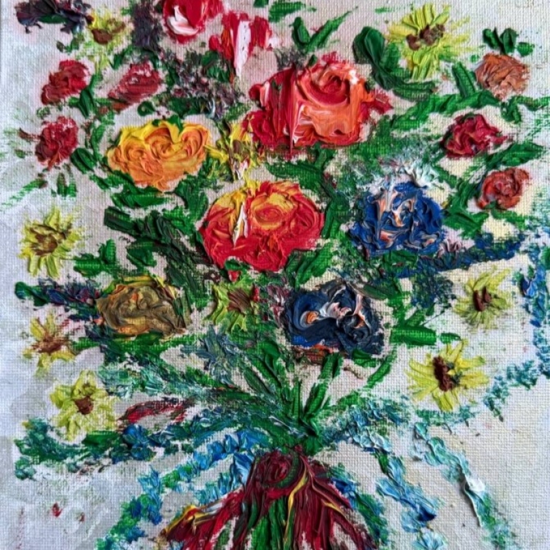 Gorąca Łąka, olejny