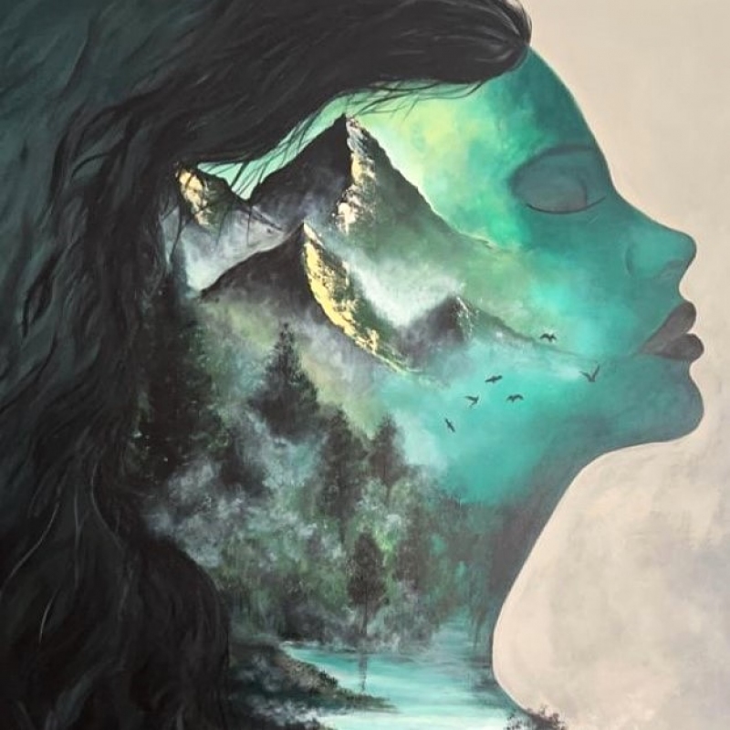 Gorąca Łąka, olejny