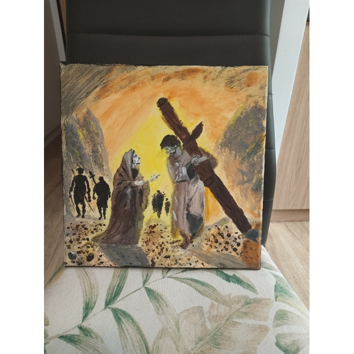 Droga krzyżowa, Jezus spotyka Matkę 