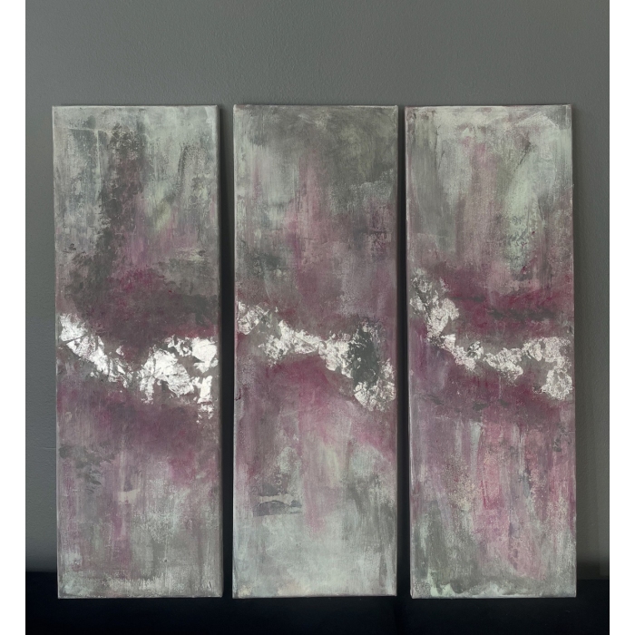 Tryptyk Concrete Blush Bartosz Chmielak 