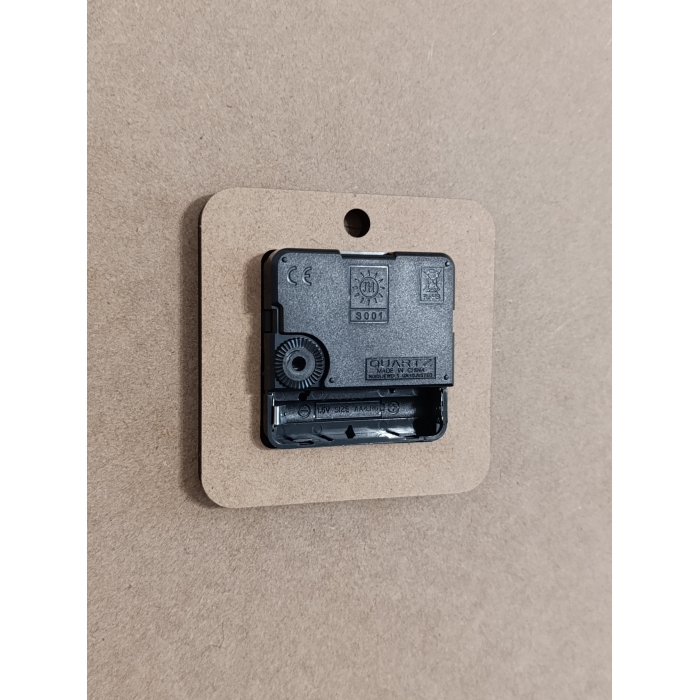 Duży zegar ścienny z żywicy epoksydowej 50 cm