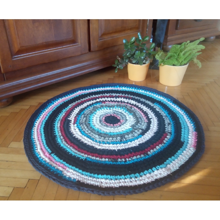 Dywan Eco Etno Zero Waste, 75 cm