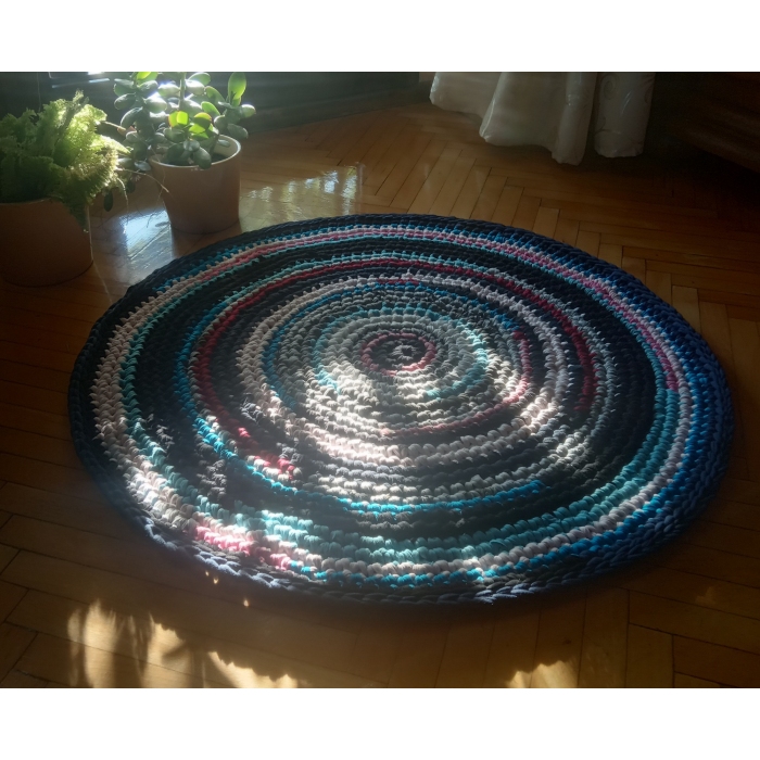 Dywan Eco Etno Zero Waste, 75 cm