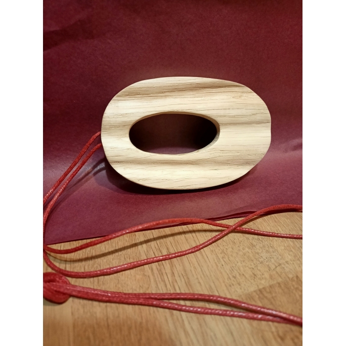 naszyjnik z drewna dębu dziupla pierwsza