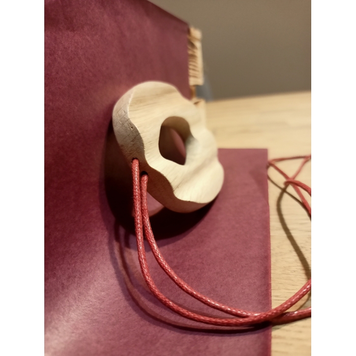 naszyjnik z drewna dębu dziupla pierwsza