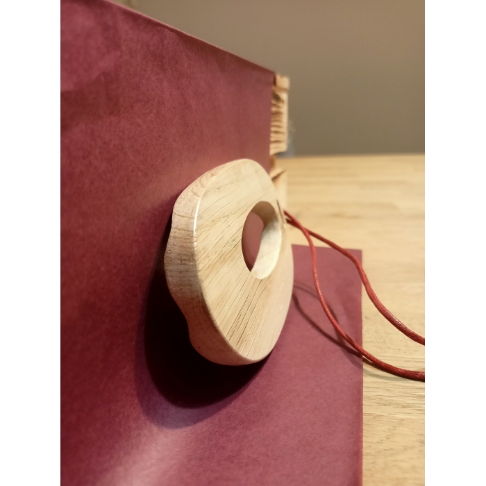 naszyjnik z drewna dębu dziupla pierwsza