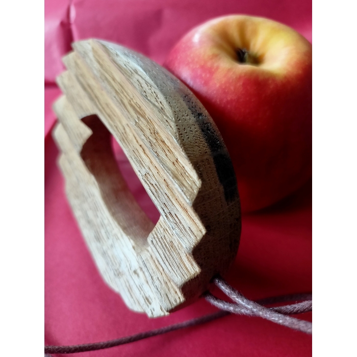 naszyjnik z drewna dębu dziupla druga