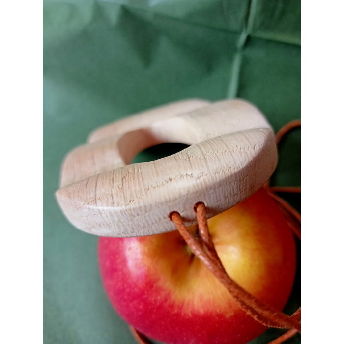 naszyjnik z drewna dębu dziupla czwarta