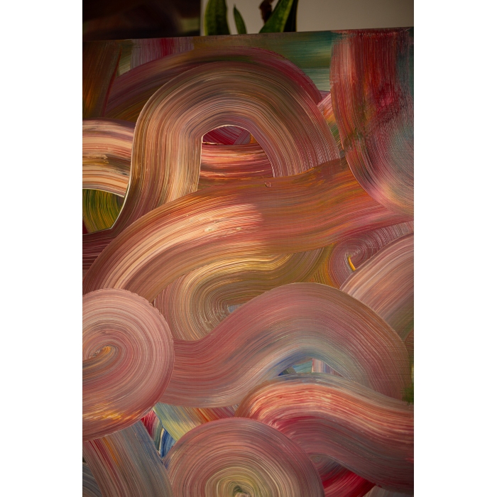 Bałtyckie sosny kołyszące się na wietrze