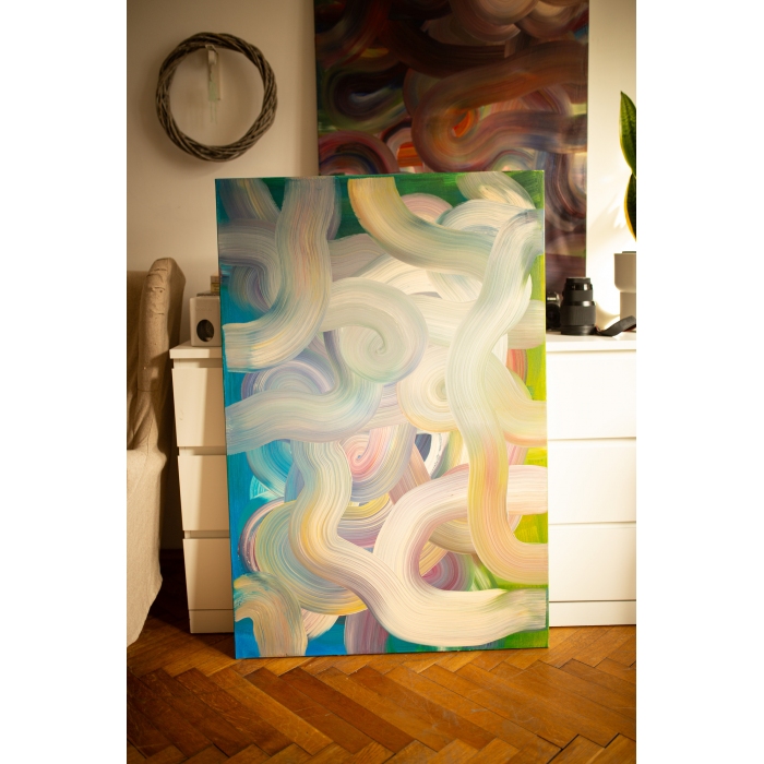 Wiatr w koronach sosen