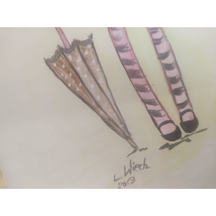 Dziewczynka z parasolką 