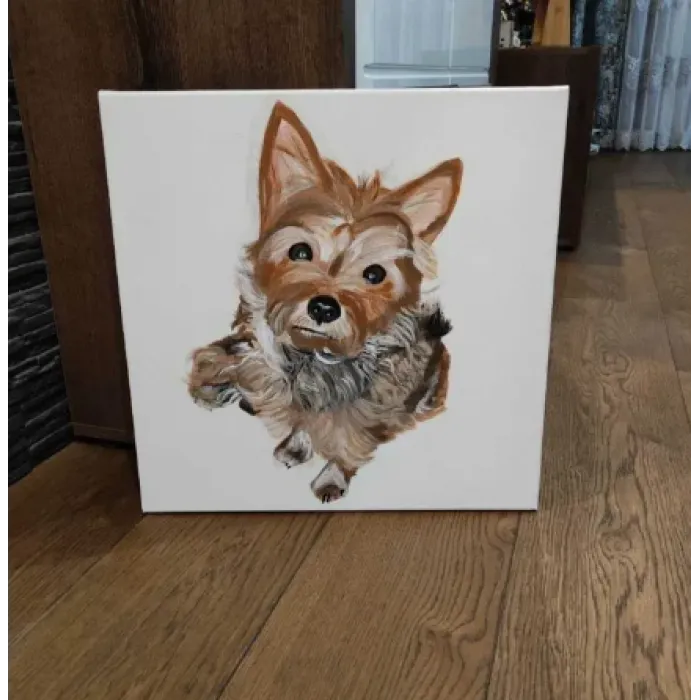 Pies york obraz na płótnie