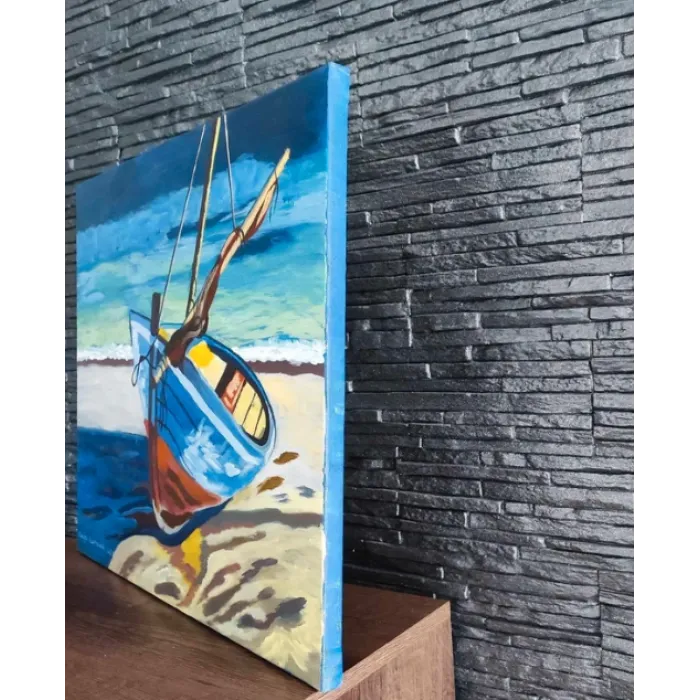 Łódź obraz na płótnie