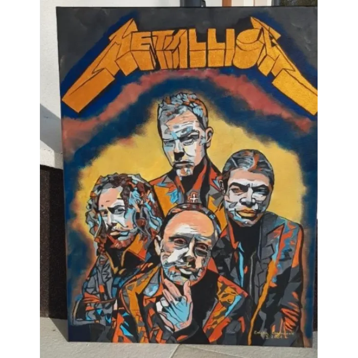 Metallica obraz na płótnie