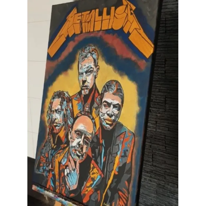 Metallica obraz na płótnie