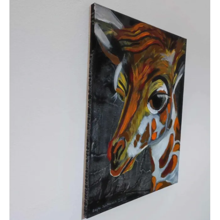 Żyrafa obraz na płótnie