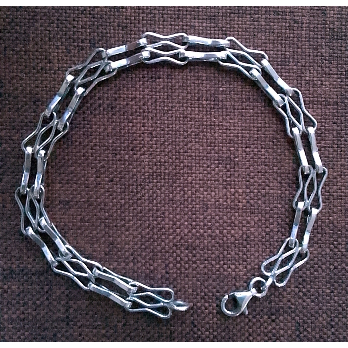 Bransoletka srebrna próby 0.925.