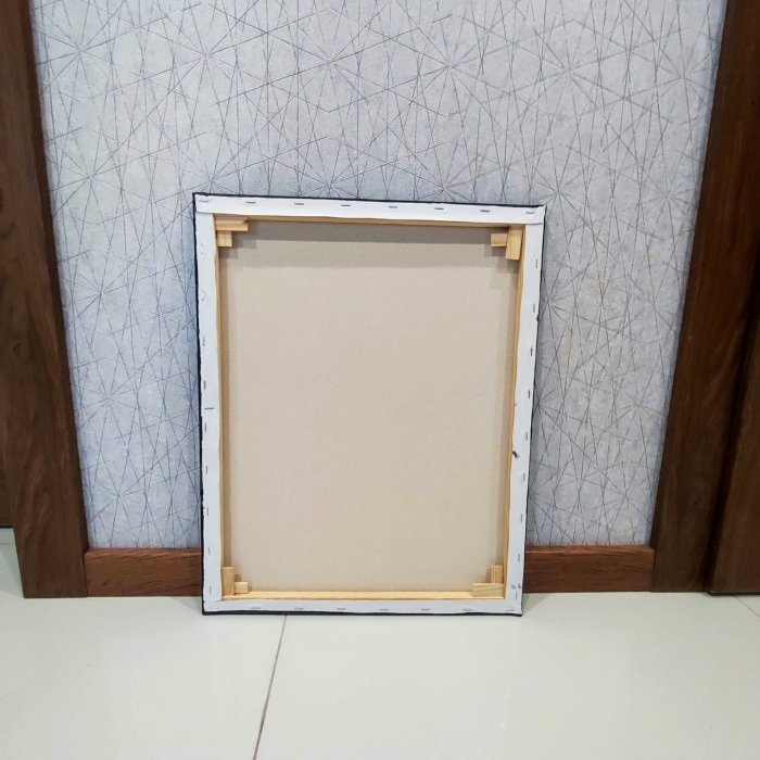 Czarny kot obraz na płótnie