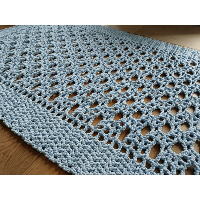 Dywan Simon, 110 x 160 cm, błękit