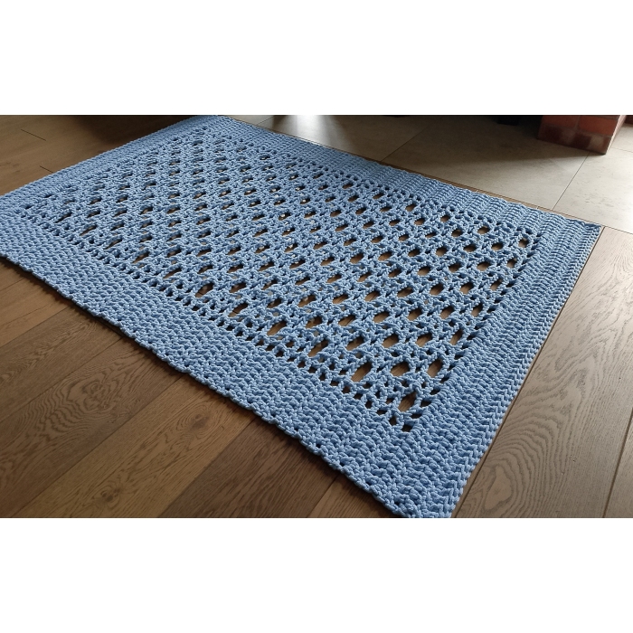 Dywan Simon, 110 x 160 cm, błękit