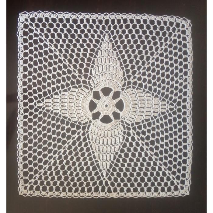 Serwetka kwadrat, ecru