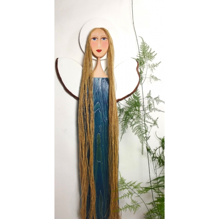 Anioł dobrych myśli. Ozdoba pokoju.