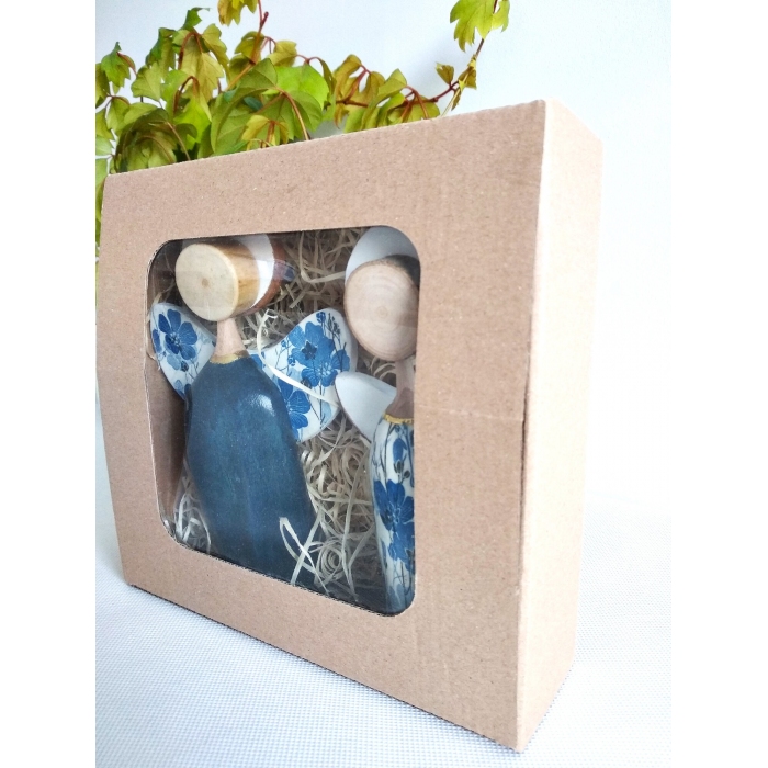  Para dekoracyjnych aniołków.