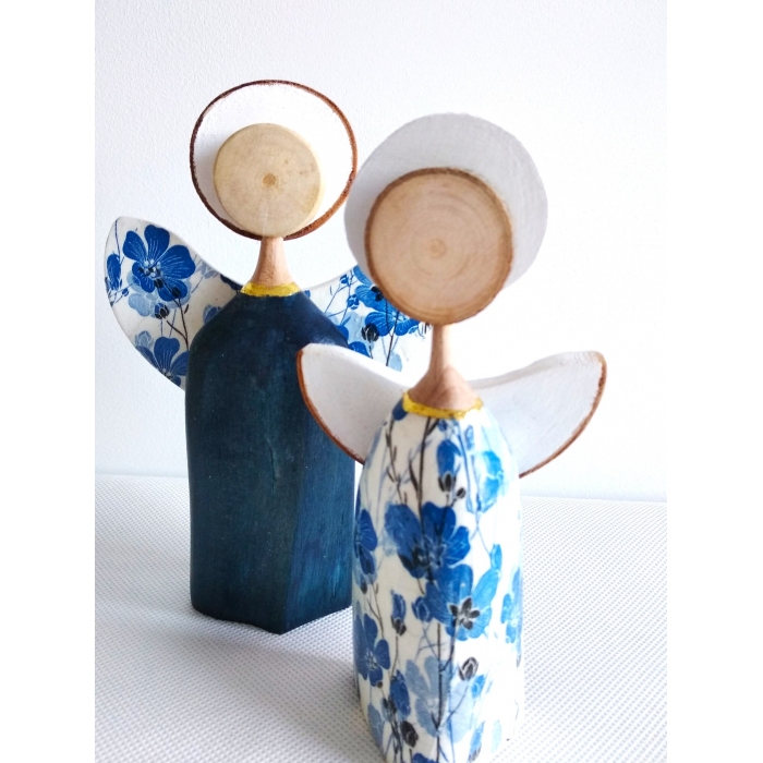  Para dekoracyjnych aniołków.