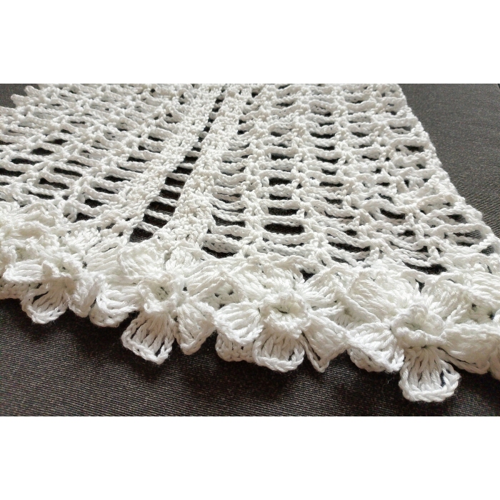 Pelerynka komunijna z kaszmirem i jedwabiem