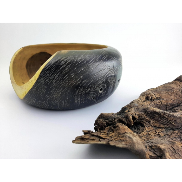 Patera z drewna buka i olchy – rękodzieło na stół