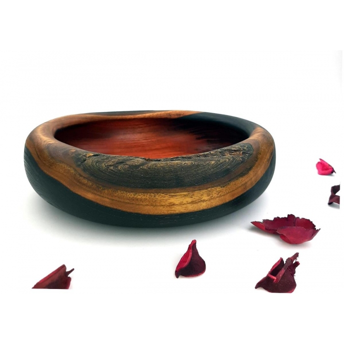 Misa z drewna akacji – rękodzieło – Noc i Zmierzch