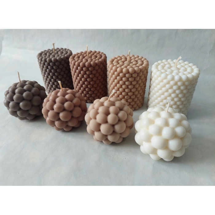 Świeczka sojowa Bubble kulka