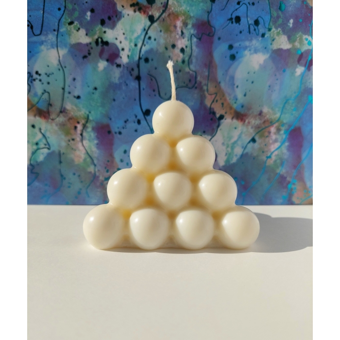 Świeca bubble trójkąt