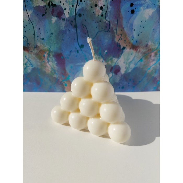 Świeca bubble trójkąt