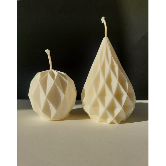 2 świeczki sojowe 100%