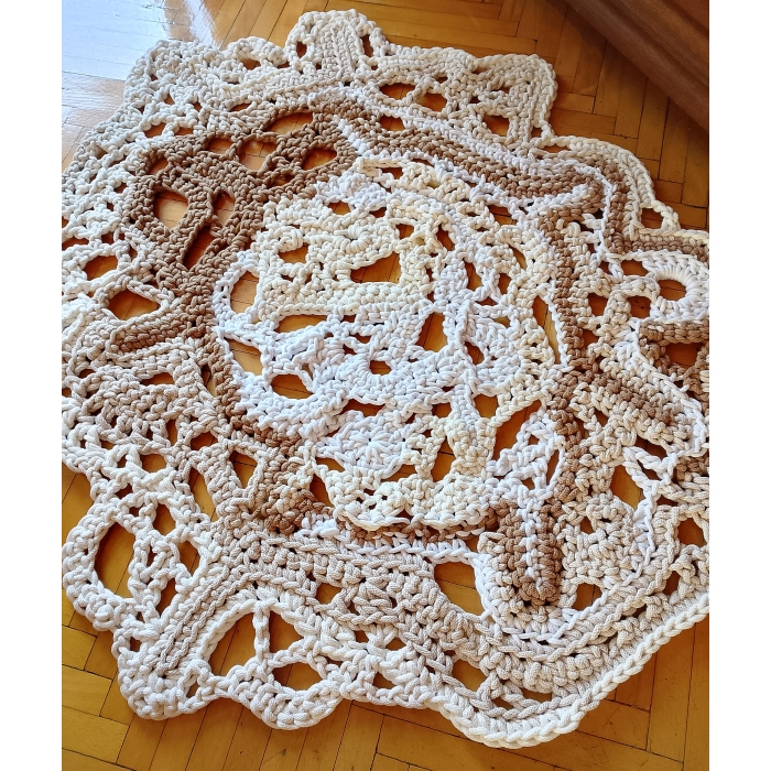 Dywan Freeform z kolorach ziemi