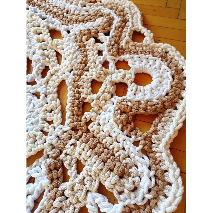 Dywan Freeform z kolorach ziemi