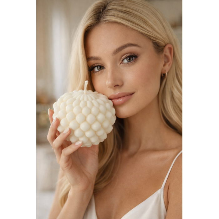 Elegancka świeca sojowa