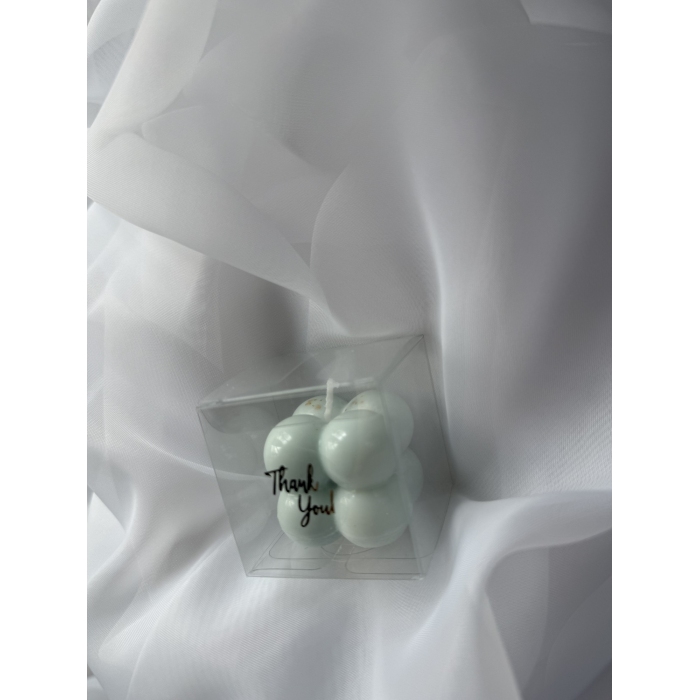 Ręcznie robiona świeca bubble 