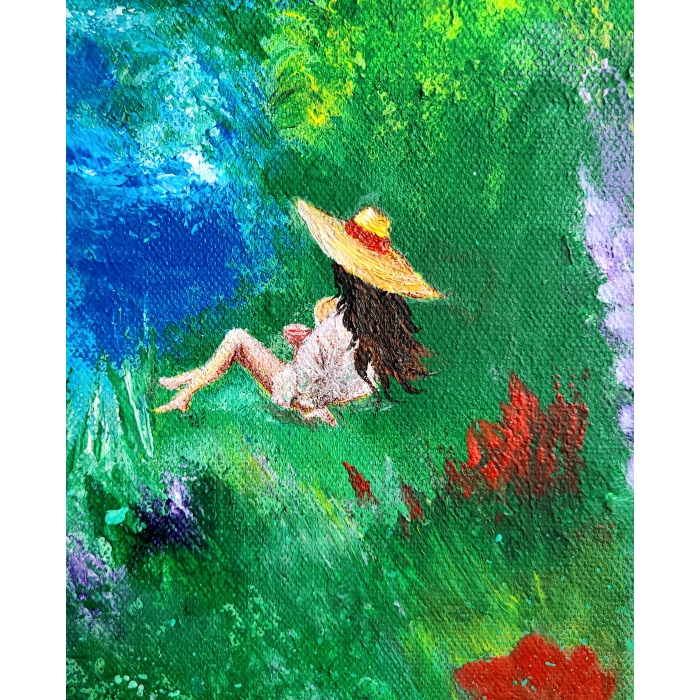 Wiosenny rozkwit na płótnie 