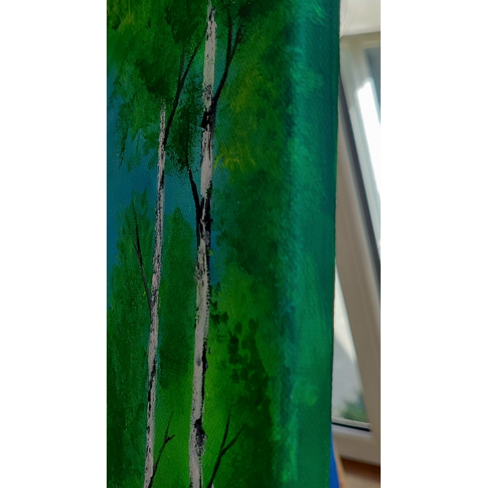 Wiosenny rozkwit na płótnie 