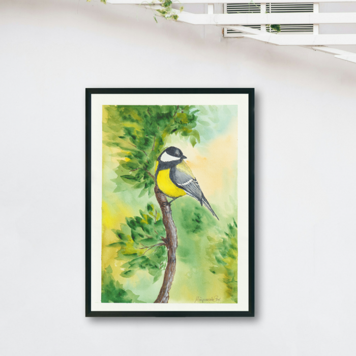 Żółto-zielony kawałek świata