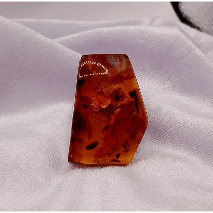 Pierścionek Srebro i Bursztyn roz.24