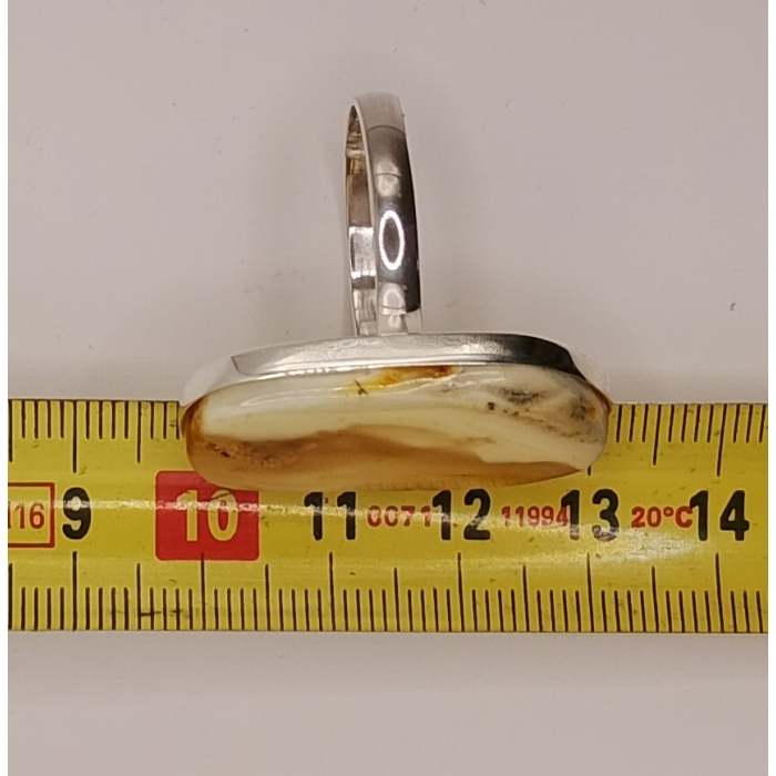 Pierścionek Srebro i Bursztyn roz.27