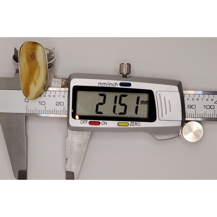 Pierścionek Srebro i Bursztyn roz.27