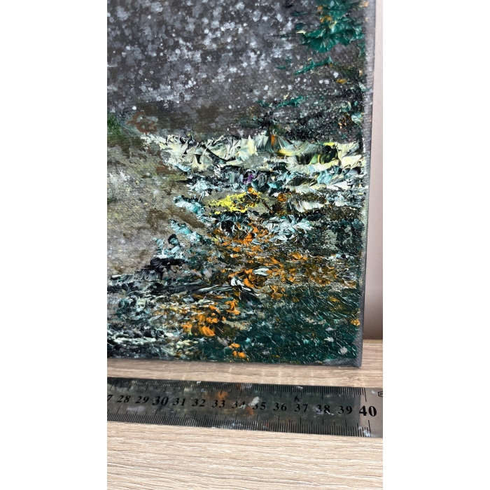 Szop #3. Seria „Strażnicy leśnych tajemnic”. Obraz olejny