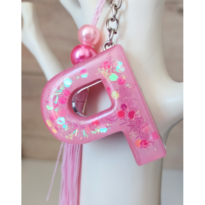 Brelok literka P Minnie & Miki Mouse