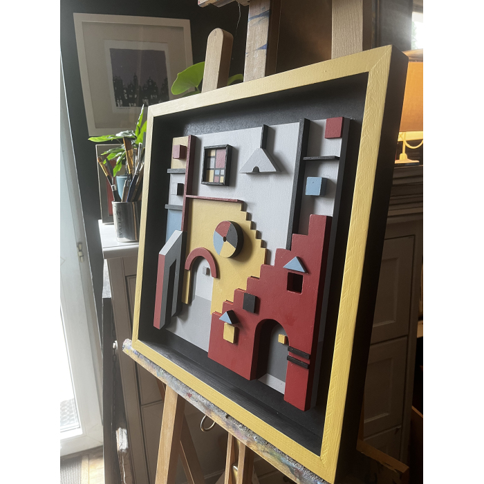 Relief neoplastyczny 3D