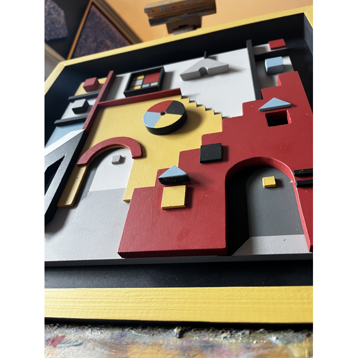 Relief neoplastyczny 3D